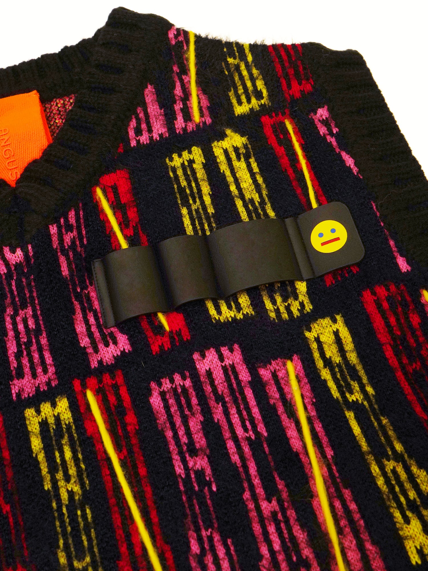 HAIR ROLLER  BUTTON-DOWN KNITTED VEST