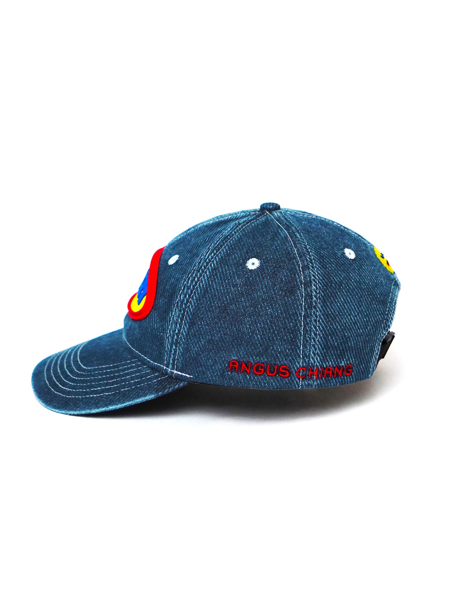 [SMILEY by ANGUS CHIANG] EMBROIDERED DENIM CAP