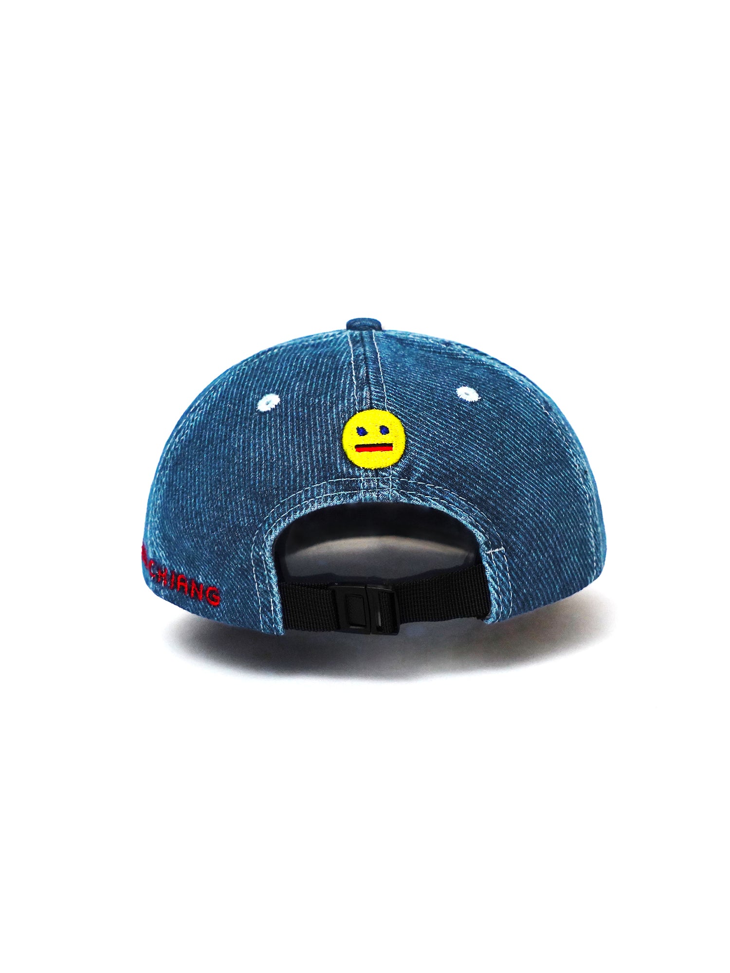 [SMILEY by ANGUS CHIANG] EMBROIDERED DENIM CAP