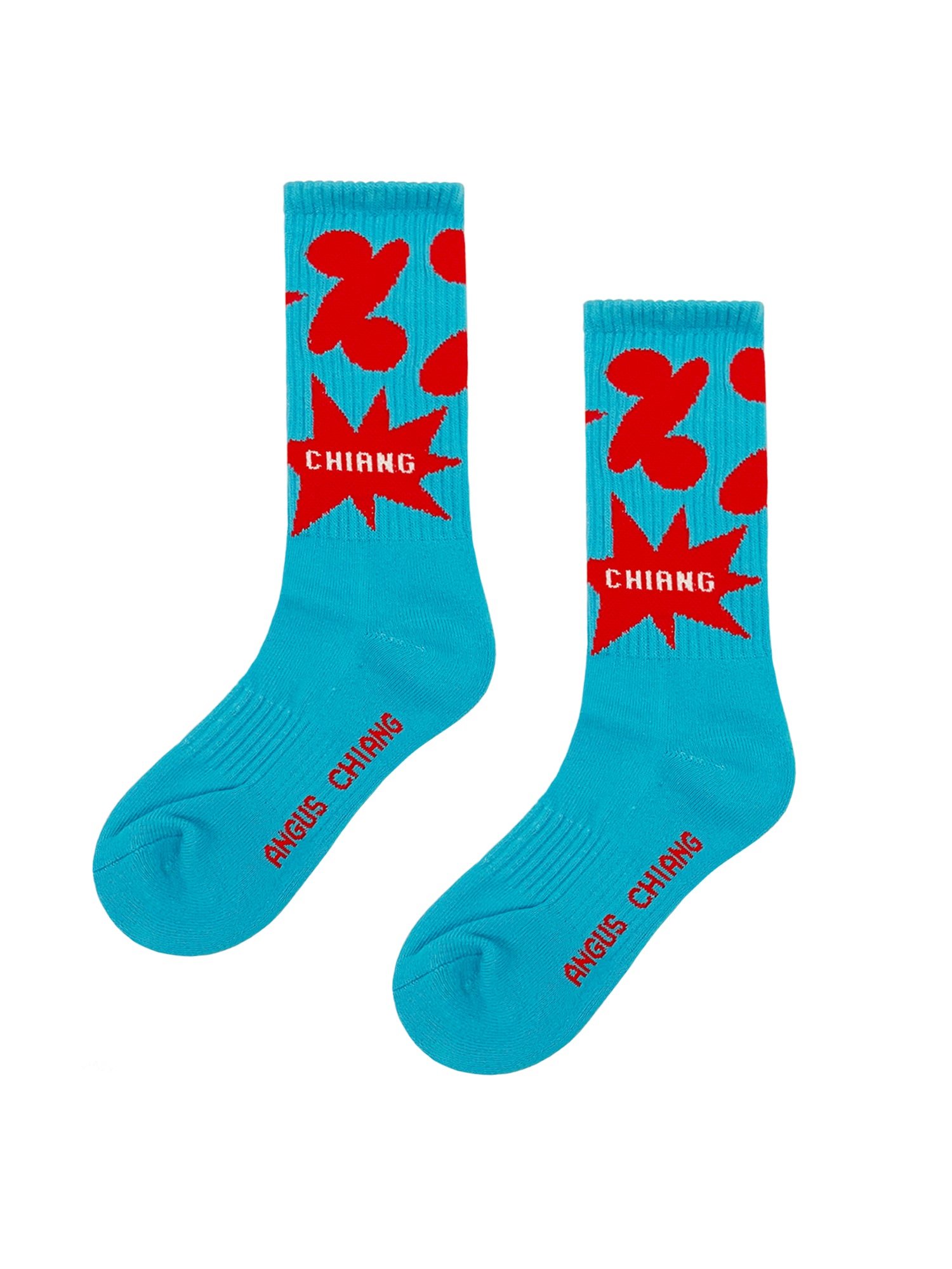 ANGUS CHIANG BOOM! LOGO SOCKS