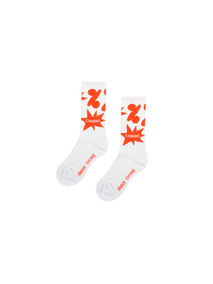 ANGUS CHIANG BOOM! LOGO SOCKS