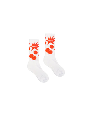 ANGUS CHIANG BOOM! LOGO SOCKS