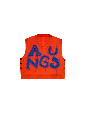 ANGUS V-NECK KNIT VEST